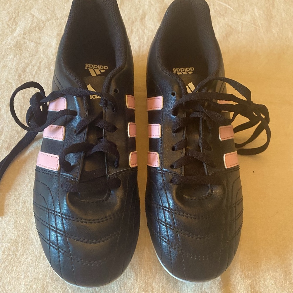 Adidas, Girls soccer cleats, size 5